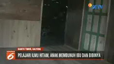 Seorang anak di Barito Timur, Kalimantan Tengah, membunuh ibu dan bibinya lantaran dilarang bongkar makam ayah.
