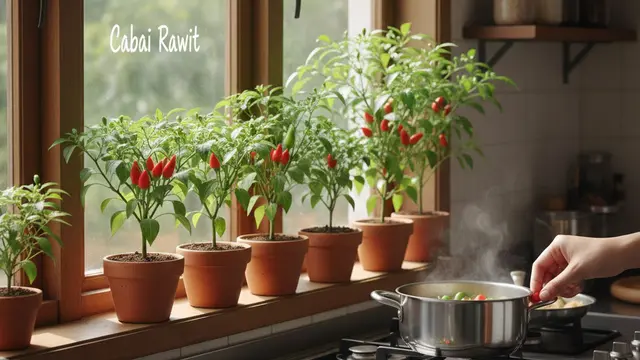 Micro-Garden di Area Jendela (Gemini AI)