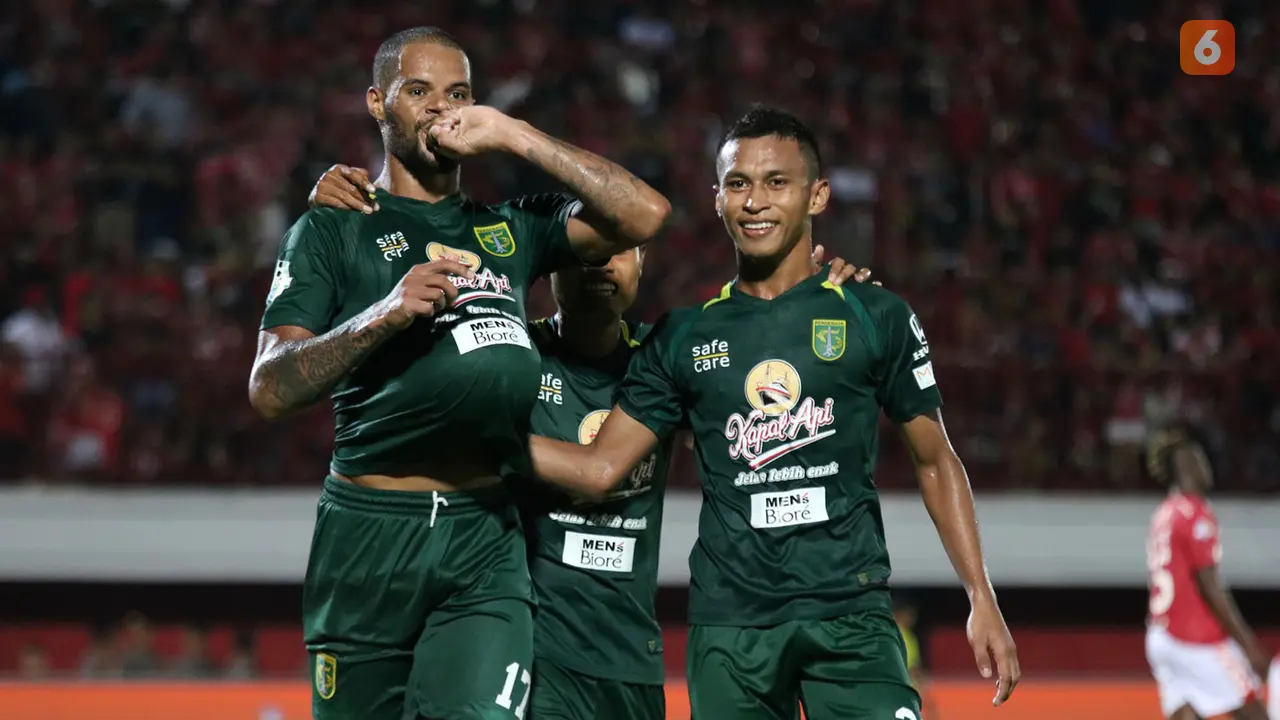 David da Silva dan Osvaldo Haay (Persebaya Surabaya)