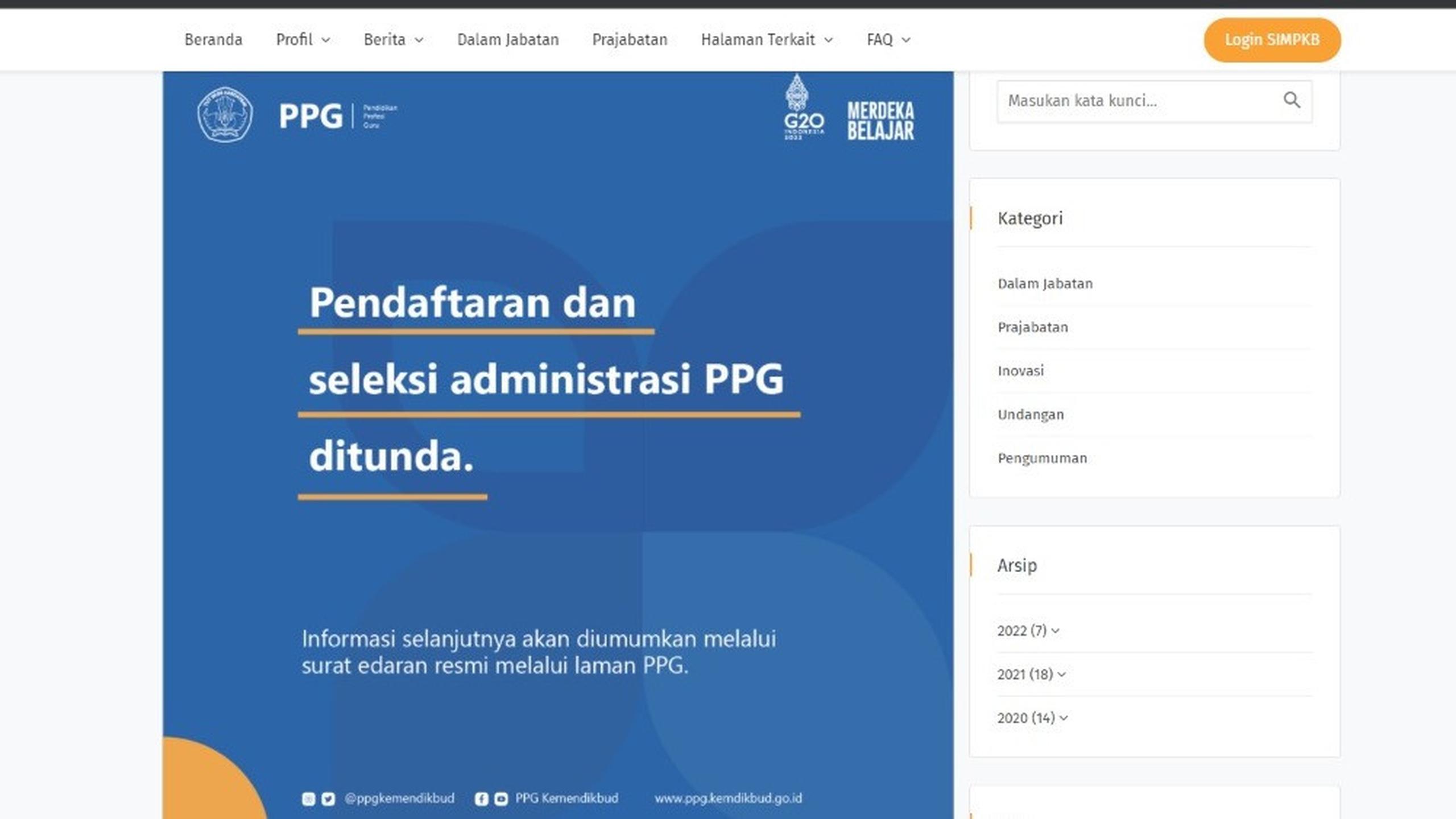 Simak, Cara Daftar dan Syarat PPG Dalam Jabatan 2024