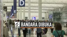 Bandara Internasional Hong Kong kembali dibuka Subuh waktu setempat hari inil. Bandara sempat ditutup menyusul demonstrasi besar yang menutup akses penerbangan.