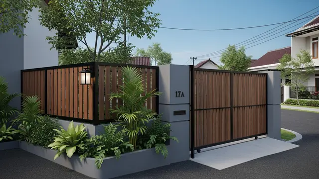 Inspirasi Pagar Rumah Hook Berukuran Kecil yang Estetik dan Fungsional