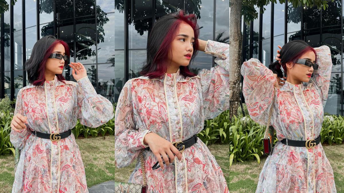Potret Fuji Pamer Warna Rambut Baru, Tampak Memukau dan Stylish - Foto ...