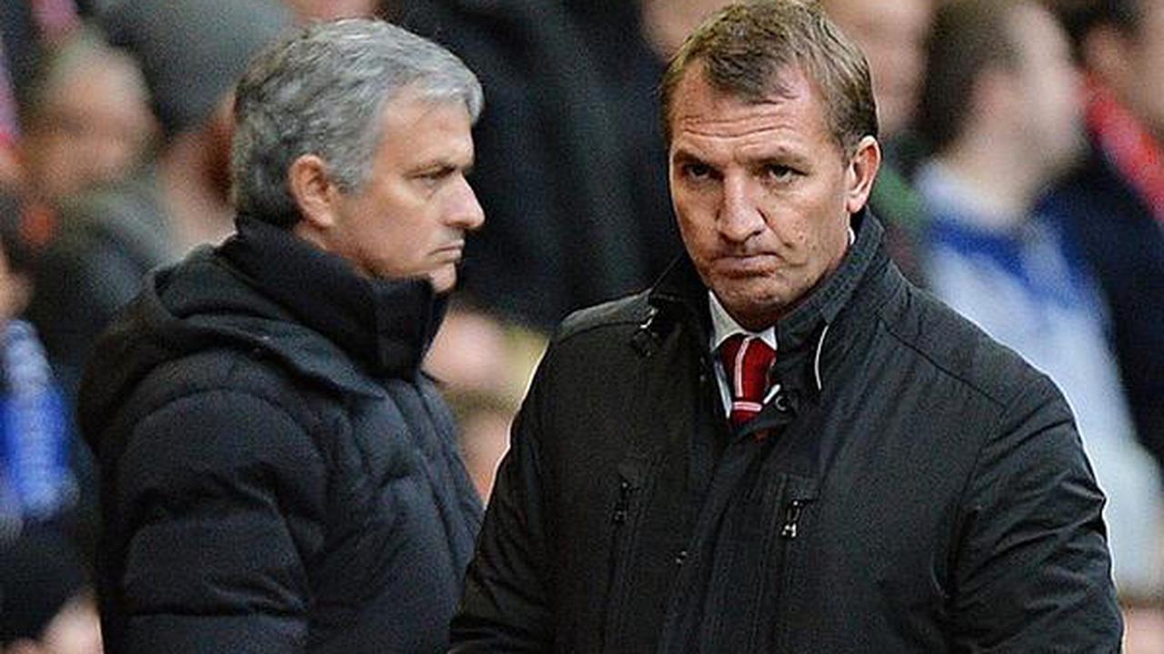 Brendan Rodgers Jose Mourinho