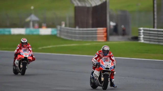 Jorge Lorenzo dan Andrea Dovizioso