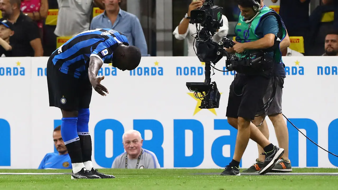 Selebrasi Romelu Lukaku