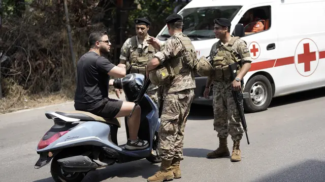 Pengamanan Usai Kedubes AS di Lebanon Dihujani Tembakan