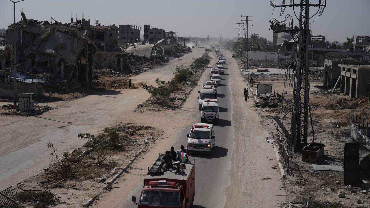 FOTO: Pemakaman Massal Warga Palestina yang Ditahan Israel di Gaza