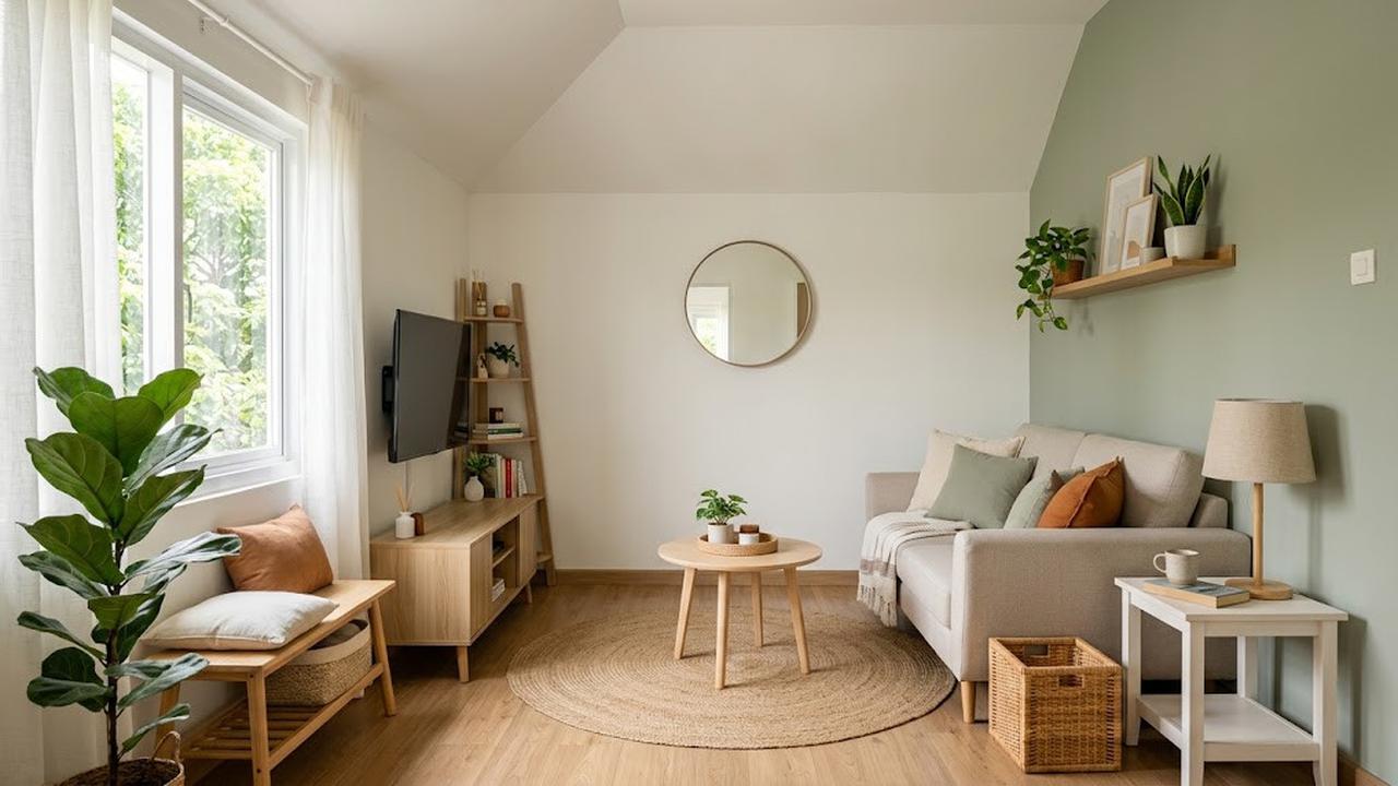 Ide Menata Ruangan Sempit dengan Furnitur Minimalis/AI Generated
