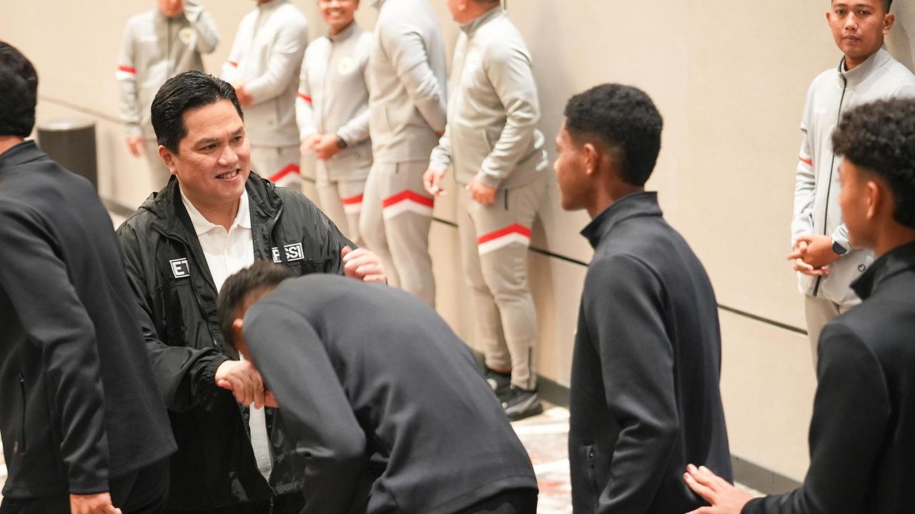FOTO:  Melepas Timnas U17 Berlaga Ke Piala Asia, Erick Tohir: Target Lolos ke Final Pila Dunia U17