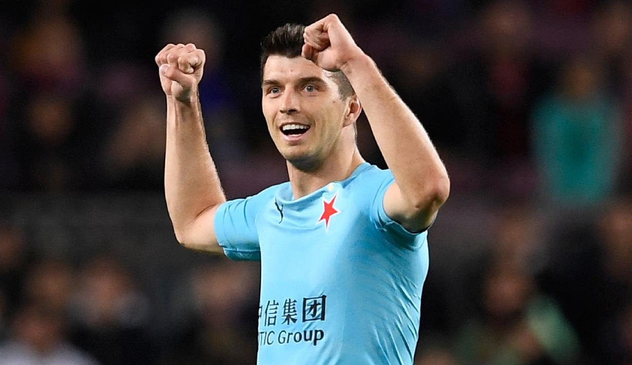 Pada awal musim 2007/2008 Ondrej Kudela hijrah ke Sparta Praha dengan nilai transfer 210 ribu euro dan langsung dipinjamkan ke sesama klub divisi utama Liga Republik Ceska, SK Kladno selama setengah musim dan total bermain dalam 10 laga dengan mencetak 1 gol. (AFP/Josep Lago)