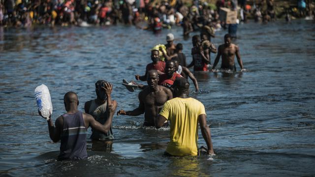 Ribuan Migran Haiti Tiba di Texas
