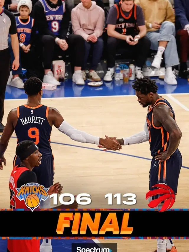 Foto: Skor New York Knicks vs Toronto Raptors