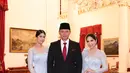 Di momen bersejarah ini, AHY didampingi oleh sang istri dan putri semata wayangnya, Annisa Pohan dan Almira Tunggadewi Yudhoyono. [Foto: Document/Bintang Radityo]