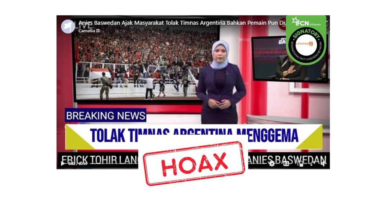 Deretan Hoaks Sasar Timnas Argentina, Simak Daftarnya