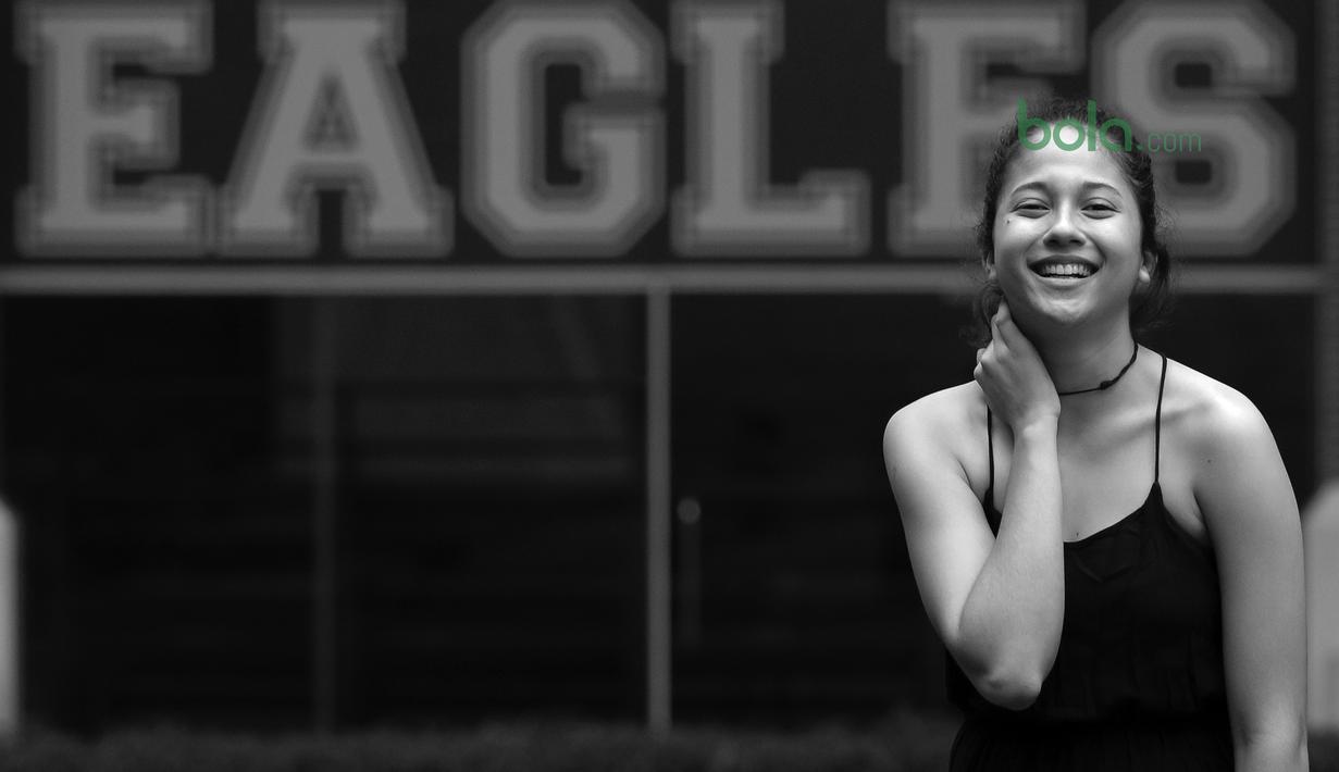 Sitha Marino juga menjadi salah satu andalan Eagles, tim basket Universitas Pelita Harapan. (Bola.com/Nick Hanoatubun)