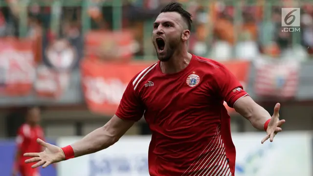 Marko Simic 5 Gol, Persija Bantai Kepri Jaya 8-2
