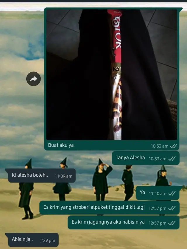 6 Potret Chat Kocak Sama Keponakan Ini Bikin Gemas Netizen