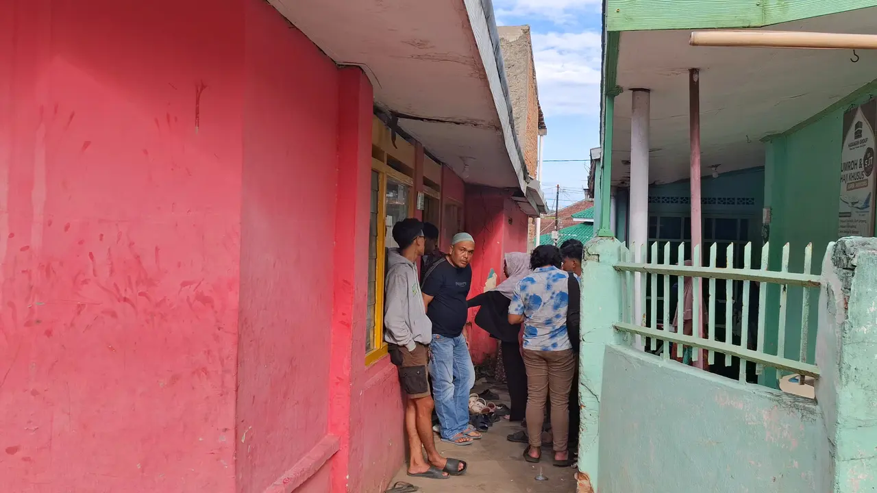 Lokasi kejadian pembunuhan seorang janda di Bandar Lampung (Liputan6.com/Ardi Munthe)