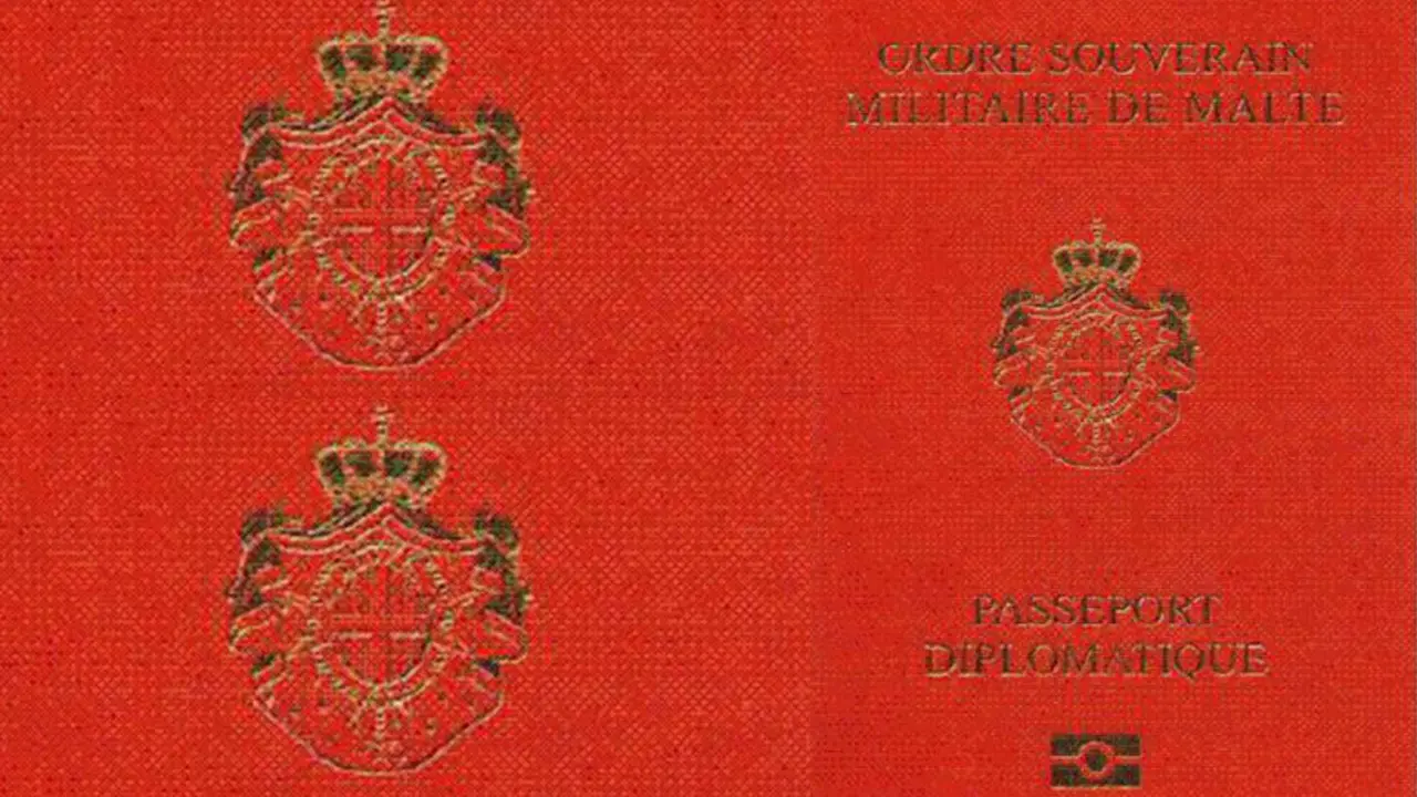 Paspor langka dari The Sovereign Military Order of Malta. (Dokumentasi The Sovereign Military Order of Malta)