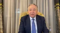 UN Secretary-General&rsquo;s Special Envoy for Road Safety dan Mantan CEO Ferrari Jean Todt. (Foto: tangkapan layar/Twitter @jeantodt)