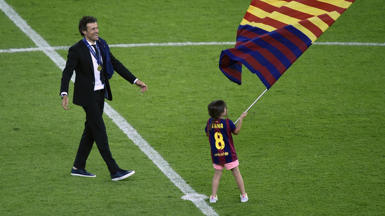 Xana Enrique - Luis Enrique - Barcelona