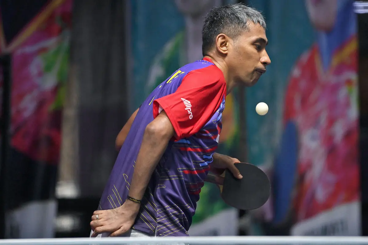 Foto: David Jacobs Masuk Unggulan Kedua, Komet Satu Grup dengan Unggulan Pertama di Cabor Para Tenis Meja Paralimpiade Tokyo 2020