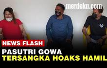 VIDEO: Pasutri Korban Pemukulan Satpol PP di Gowa Jadi Tersangka Hoaks Kehamilan