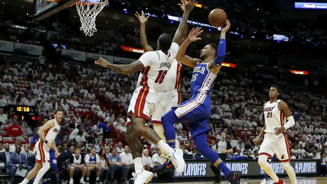 Sixers vs Heat di Play-off NBA