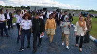 Komisi V DPR Tinjau Rencana Perluasan Bandara Syamsudin Noor