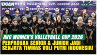 Timnas Voli Putri Indonesia Bidik 4 Besar di AVC Women's Volleyball Cup 2026