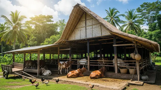 Ilustrasi Sapi Ternak