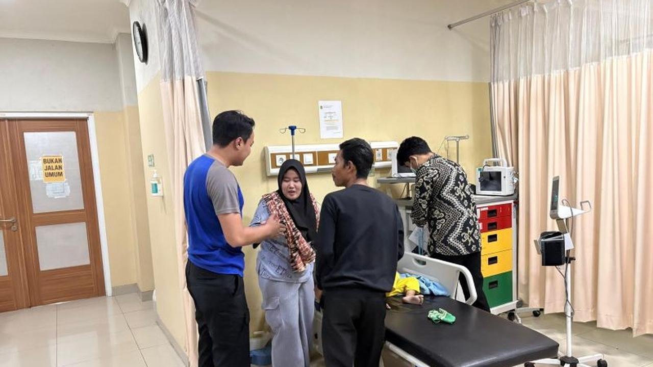 Polda Banten Sigap Bantu Balita Demam Tinggi di Serang, Evakuasi Cepat ke Rumah Sakit