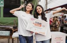 Potret Rachel Vennya Bersama Azizah Salsha dan Fuji Borong Takjil Lalu Dibagikan ke Warga Sekitar
