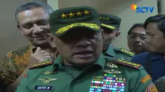 Menanggapi pernyataan Menkopolhukam mengenai miskomunikasi yang terjadi Panglima TNI menganggap hal tersebut hanya perbedaan sudut pandang.