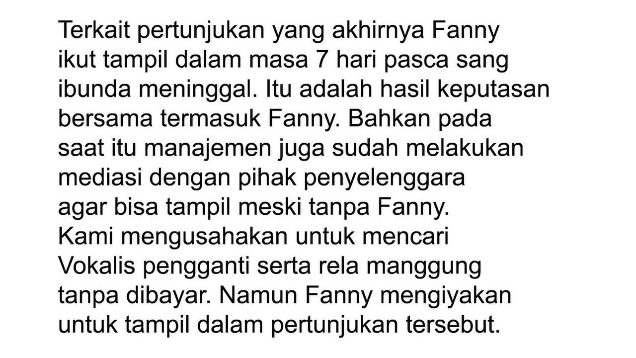 Soegi Bornean Beri Jawaban soal Curhat Fanny Soegi di Twitter/X