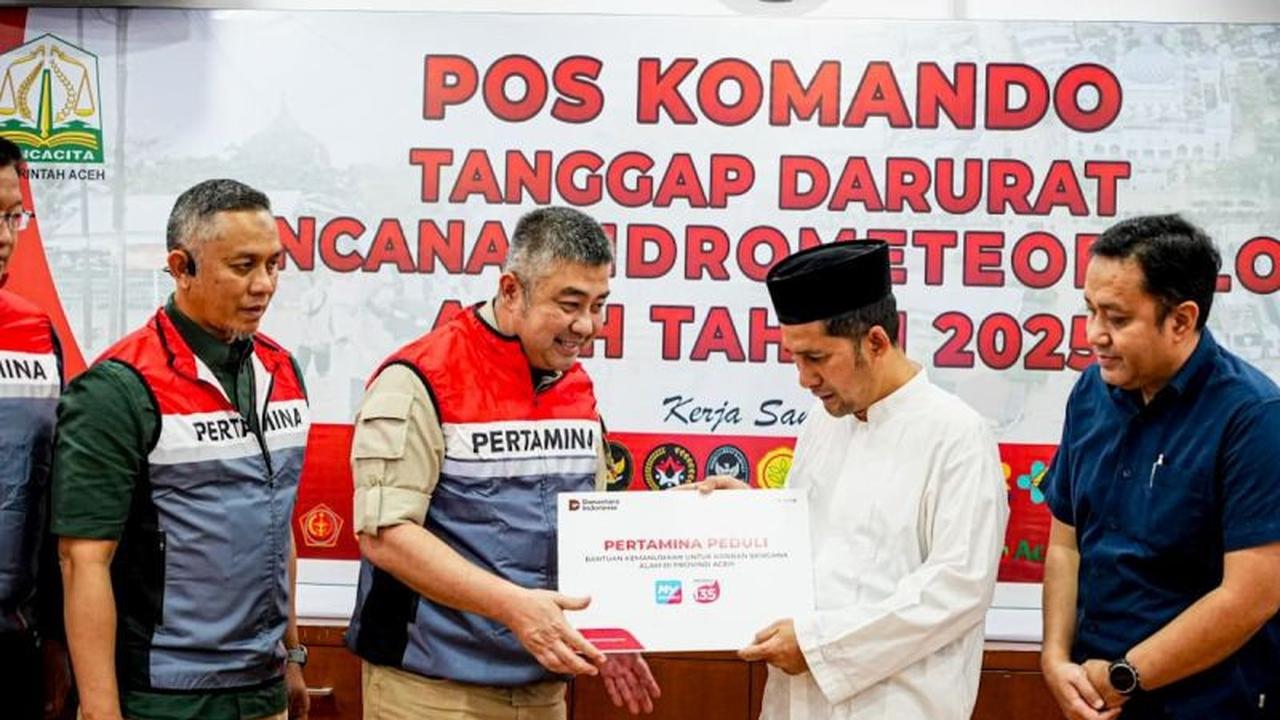 Pertamina Patra Niaga Perkuat Dukungan Energi dan Bantuan untuk Penanganan Banjir Aceh