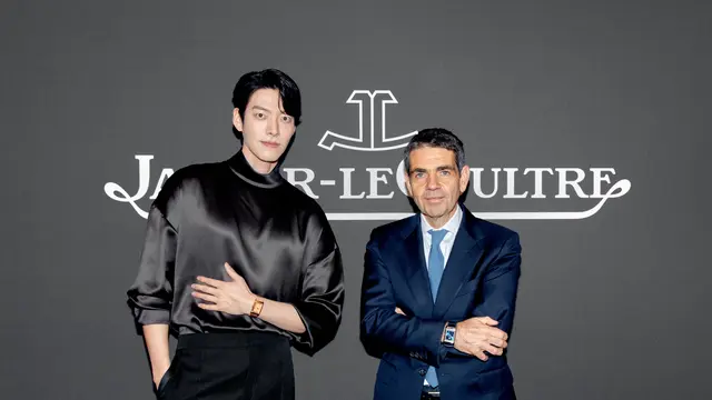 Pesona Pacar Shin Min Ah, Kim Woo-Bin Hadiri Watches and Wonders Geneva 2025 Bersama Jaeger-LeCoultre