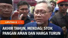 Libur natal dan jelang akhir tahun, harga bahan pokok dan bumbu dapur mulai turun. Selain harganya mulai turun, Menteri Perdagangan juga menyatakan stok pangan aman.