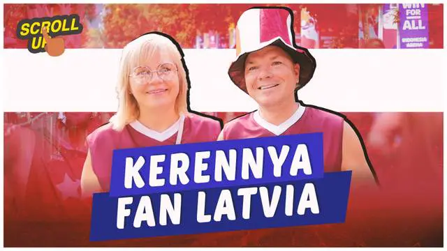 Berita video, scroll up kali ini membahas suporter Latvia yang antusias mendukung negaranya di FIBA World Cup 2023.