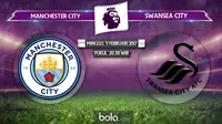 Premier League_Manchester City Vs Swansea City (Bola.com/Adreanus Titus)
