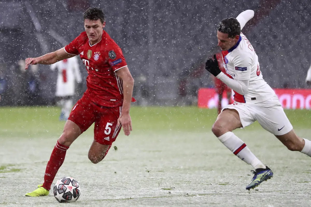 FOTO: Kylian Mbappe Borong Dua Gol, PSG Sukses Tuntaskan Dendam Atas Bayern Munchen di Liga Champions