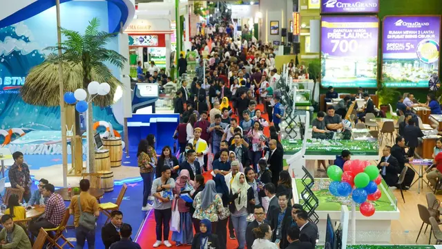 BTN menawarkan suku bunga KPR 2,22 persen melalui program BTN Property for Millennials dalam gelaran Pameran Indonesia Properti Expo 2022 yang berlangsung 14 – 22 Mei 2022 di Jakarta Convention Center Senayan. (Dok Adhouse)