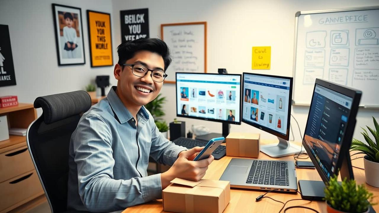 cara menjadi dropshipper