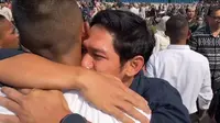 Momen Haru Ibnu Jamil Hadiri Kelulusan Sang Putra yang Lolos Akmil, Kompak Bareng Mantan Istri