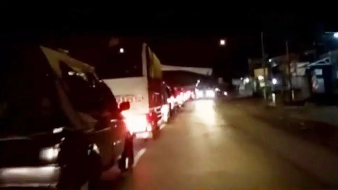 Macet di Tanjakan Gentong