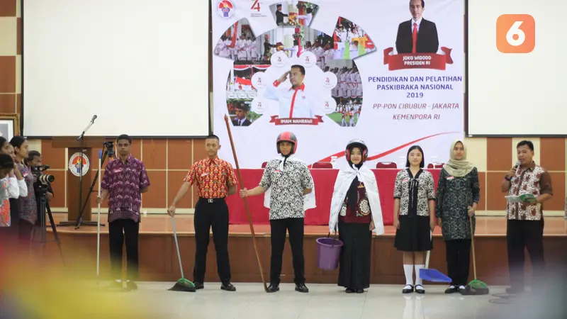 Paskibraka 2019, Paskibraka Nasional 2019