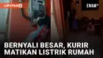 Aksi seorang kurir paket ini ketika mengantar barang ke customer mencuri perhatian