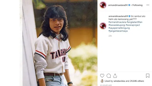 Armand Maulana (Foto: Instagram)