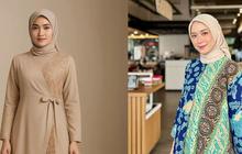 7 Model Gamis Batik Kombinasi untuk Wanita Usia 40-an, Pancarkan Keanggunan di Setiap Penampilan